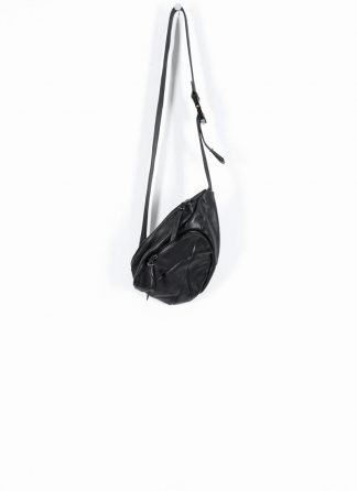 LEON EMANUEL BLANCK distortion dealer bag tasche DIS DB 01 S horse full grain leather black hide m 2