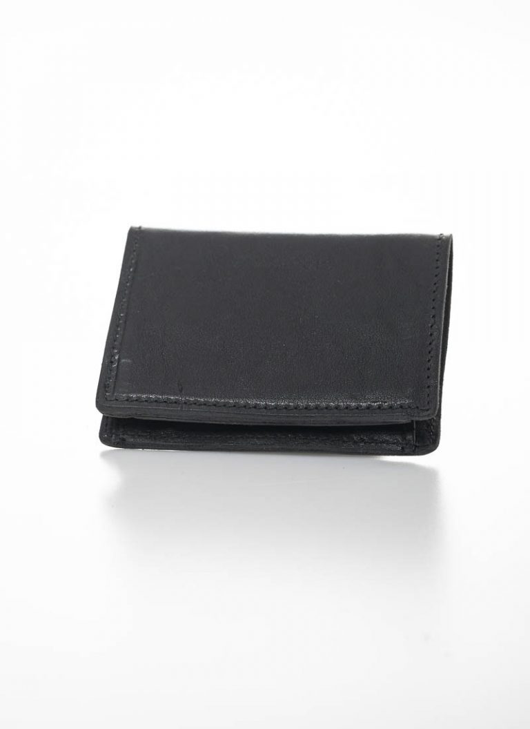 hide-m | GUIDI PT3 Wallet, black kangaroo leather