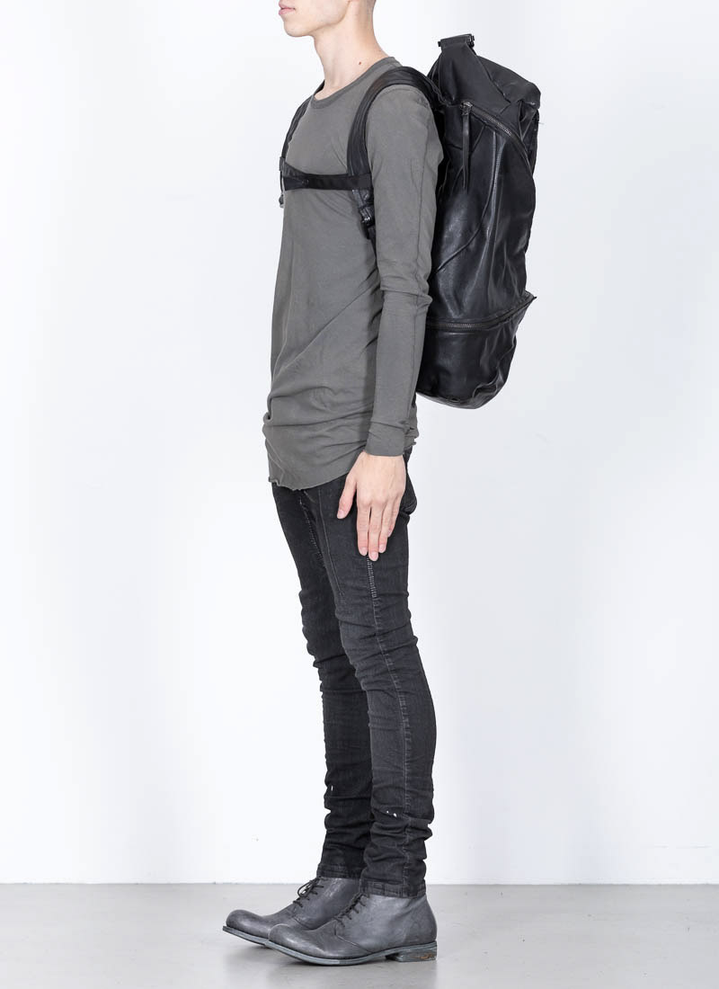 hide-m | LEON EMANUEL Distortion Pregnant Lady Backpack leather