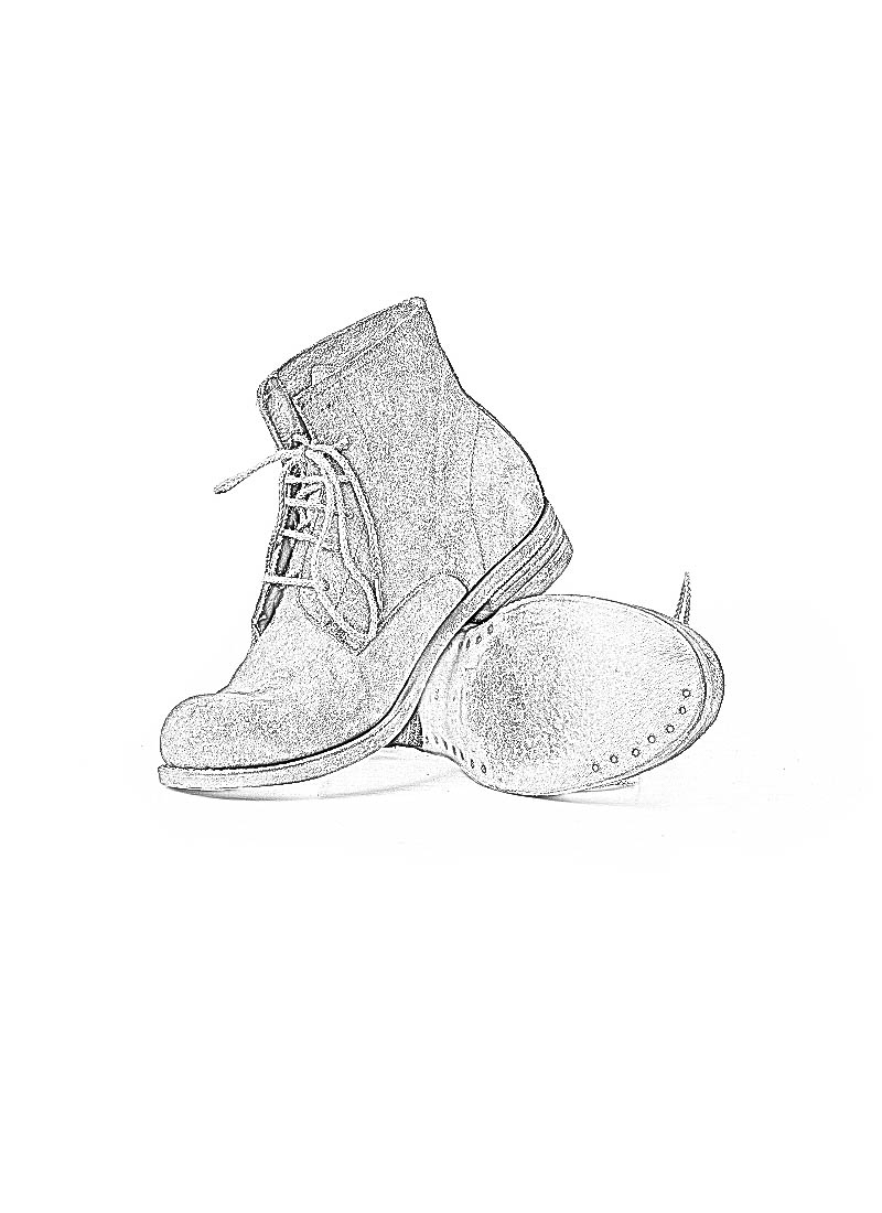 grey horse boots