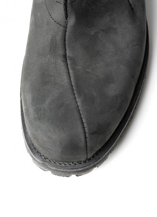 hide-m | LEON EMANUEL BLANCK Distortion Combat Boot, grey leather