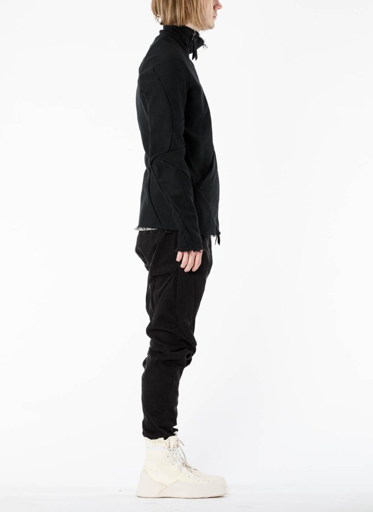 hide-m | LEON EMANUEL BLANCK Distortion Jacket black cotton canvas