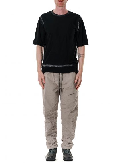 Taichi Murakami Men Coin T Shirt U Short Sleeve Herren Tshirt seam tape cotton black hide m 3