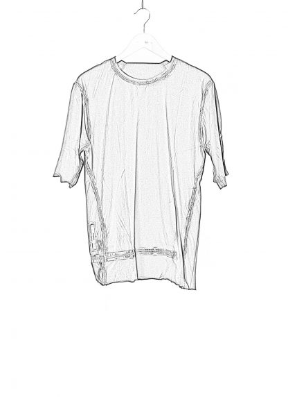 Taichi Murakami Men Coin T Shirt U Short Sleeve Herren Tshirt seam tape cotton khaki hide m 2